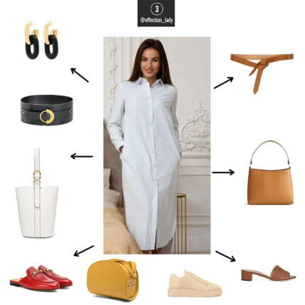 Как носить платье-рубашку этим летом