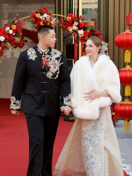Весілля Олени Дяченко та Лі Чженху