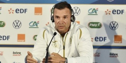 Андрей Шевченко перед матчем с Францией