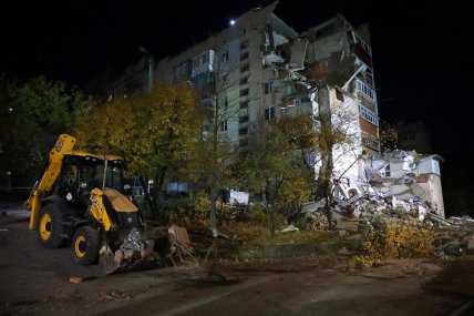 Наслідки вибуху у багатоповерхівці Хмельницького