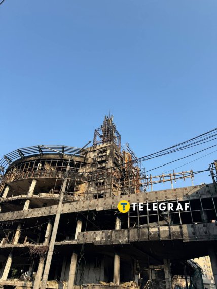 Руїни торговельного центру Квадрат на Лук'янівці