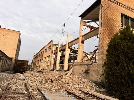 Удар по Придніпровській залізниці