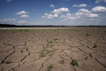 Ханженковское водохранилище под Макеевкой