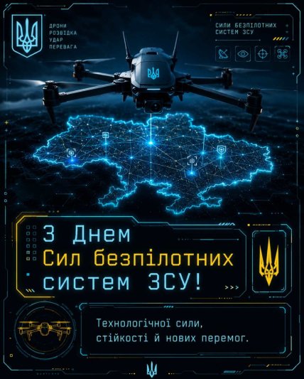 День Сил беспилотных систем ВСУ поздравления открытки картинки