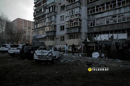 Наслідки удару Росії по місту Бровари 14.03.2026