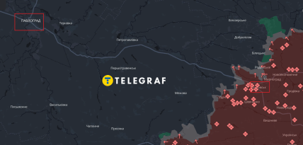 Павлоград на карте