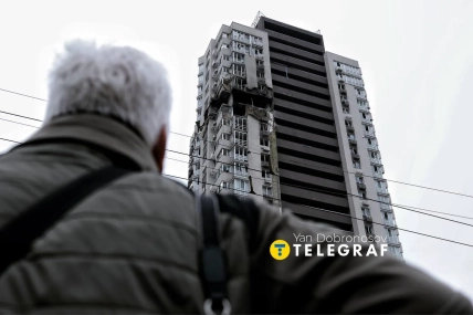 Удар ворожого дрона пошкодив квартири на рівні 20-го поверху