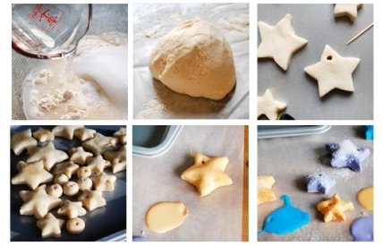 DIY. Ожерелье из соленого теста «Морская звезда» - изображение №1