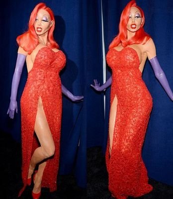 Хайди Клум ошеломила неотразимым нарядом на Хэллоуин