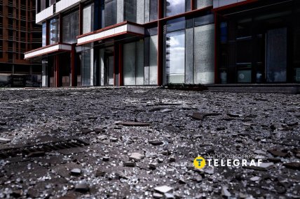 Наслідки атаки дронів на Київ 28 квітня 2026, фото Ян Доброносов