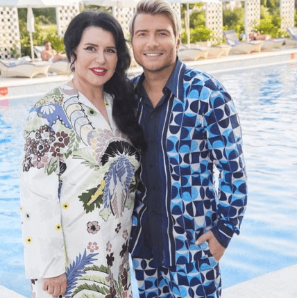 Микола Басков та його мама Олена