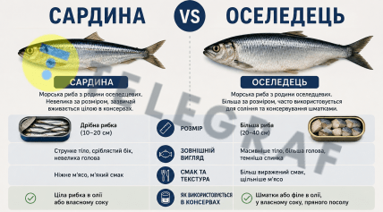 Разница между рыбами
