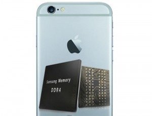 Новый iPhone 6s получит 2 ГБ памяти стандарта LPDDR4