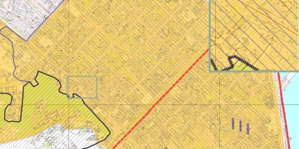 Майже увесь Поділ є археологічною пам’яткою (оранжевий колір). Але коли це хвилювало забудовників
