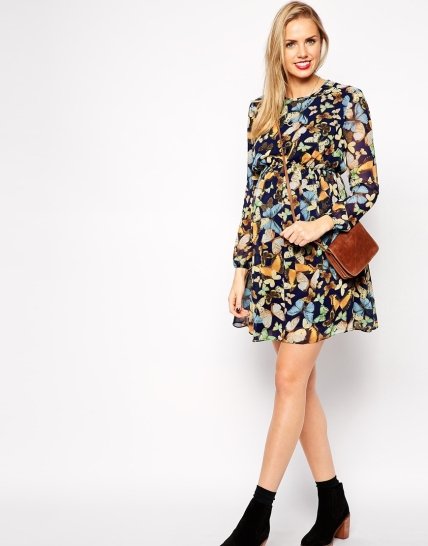 модное платья для беременной 