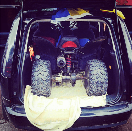 Авто та квадроцикл Орест Саламаха