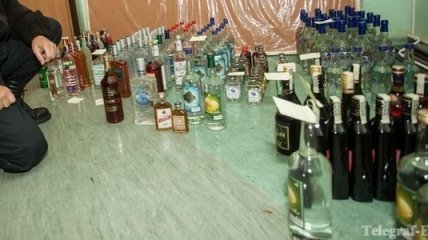 За курортный сезон налоговая Крыма изъяла алкоголя на 14 млн грн
