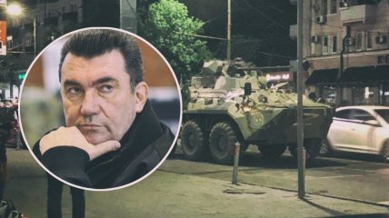 Данілов вельми спокійно відреагував на військову техніку на вулицях росії