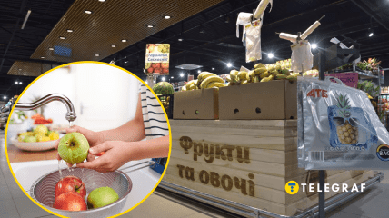 У сети широкий ассортимент свежей продукции