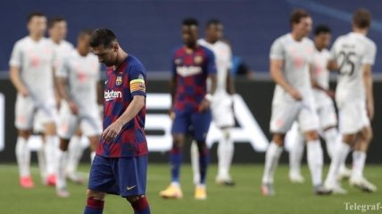 Бавария растоптала Барселону в четвертьфинале Лиги чемпионов (Видео)
