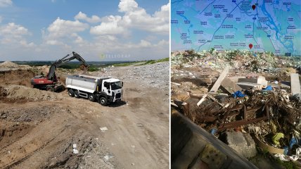 Полігони сміття наразі є нерозв'язаною проблемою столиці. Фото Колаж "Телеграфа"
