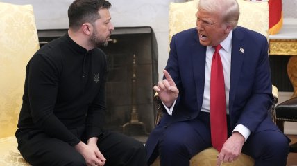 Володимир Зеленський та Дональд Трамп