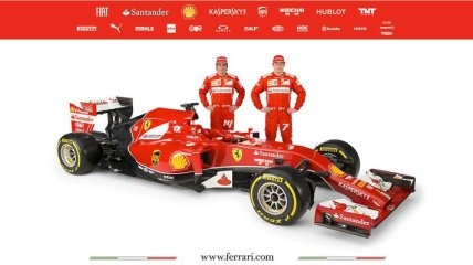 Ferrari презентовали новый болид "Формулы-1"