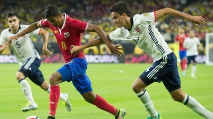 Колумбия проигрывает Коста-Рике и выходит в плей-офф Копа Америка-2016