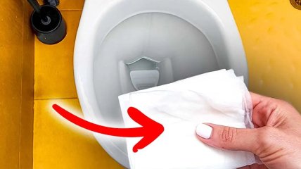 Как избавиться от известкового налета на унитазе - лайфхак
