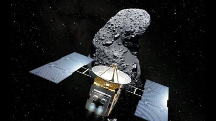 "Хаябуса" обнаружил железные "усики" у астероида Итокава