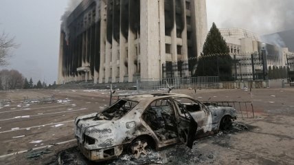 Алмати після протестів перетворилися на згарище