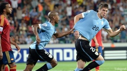 Сборная Уругвая вышла в полуфинал ЧМ (U-20)