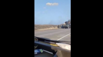 Росіяни обстріляли авто із мирними жителями