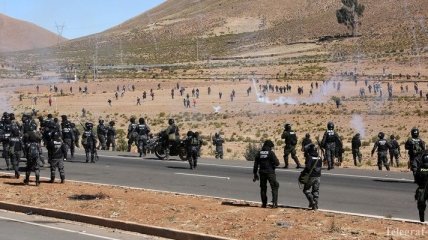 В Боливии шахтеры убили замминистра внутренних дел