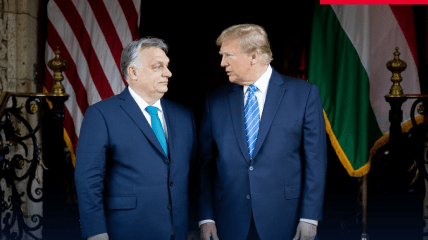 Віктор Орбан та Дональд Трамп