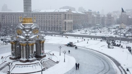 Зима в Украине