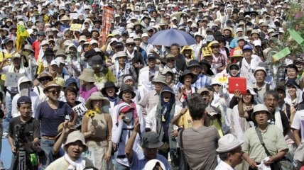 Более 170 тысяч противников АЭС собрались на митинге в Токио