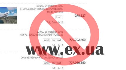 Сайт Ex.ua снова не работает