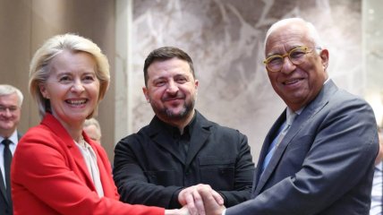 Президент Украины и руководство ЕС