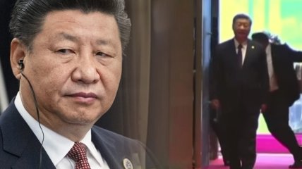 Унижение Китая? Помощника Си Цзиньпина на саммите БРИКС скрутила охрана (видео)