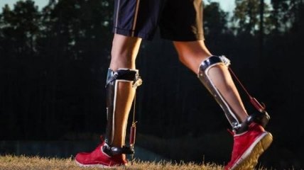 Механический экзоскелет сделает ходьбу более эффективной (Видео)