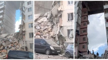 В Белгороде разрушен жилой дом