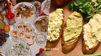 Намазки на хліб на застіллі