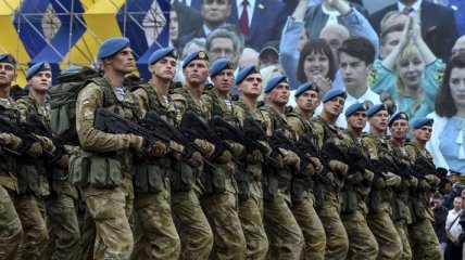 В Киеве проведут репетицию военного парада ко Дню Независимости