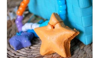 DIY. Ожерелье из соленого теста «Морская звезда»