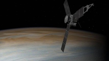 Космический зонд Juno проник в магнитное поле Юпитера