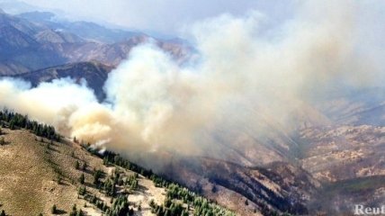 Лесные пожары бушуют уже в 11 штатах на западе США
