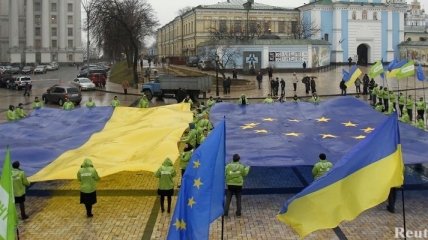 Украинцы больше хотят в ЕС, чем в ТС 