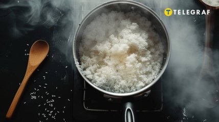 Щоб правильно зварити рис, необхідні певні знання (зображення створено за допомогою ШІ)