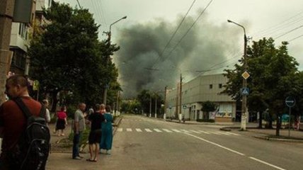 В Луганске возобновился артобстрел
